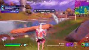 Fortnite  -  Нанесите противникам урон в течение 10 сек. после рывка с помощью рыбы из Эпицентра