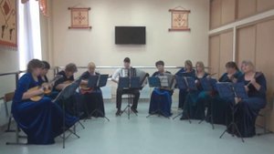 Педагогический ансамбль русских народных инструментов - В. Городовская «Памяти Есенина»