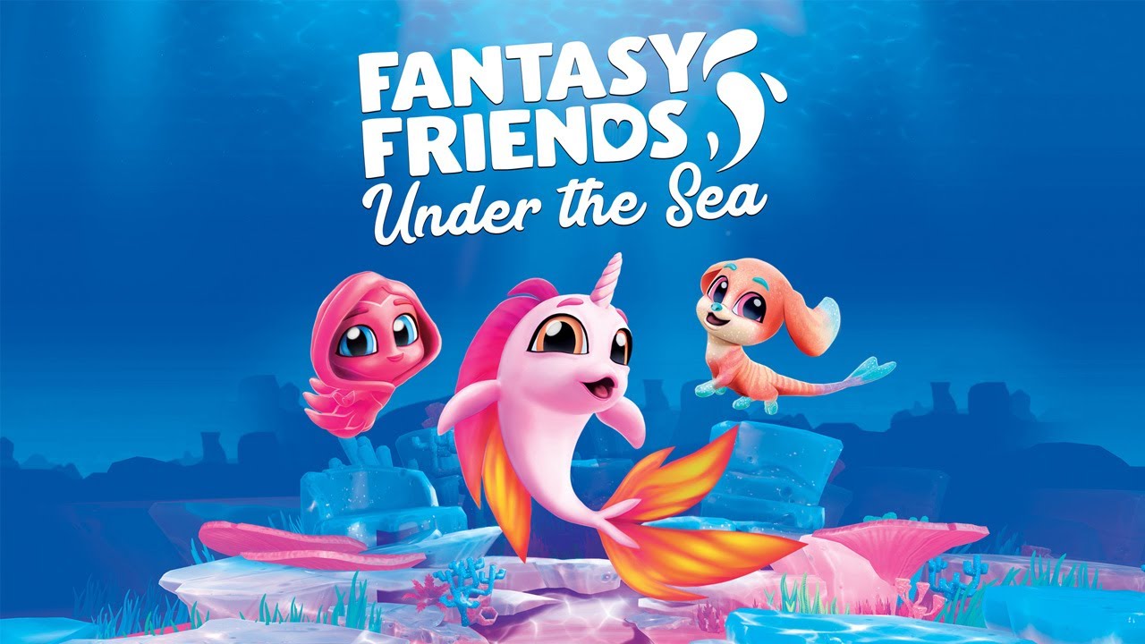 Fantasy Friends: Under The Sea - Reveal Date Trailer - ПК - Steam - PS4 - PS5 - Nintendo Switch