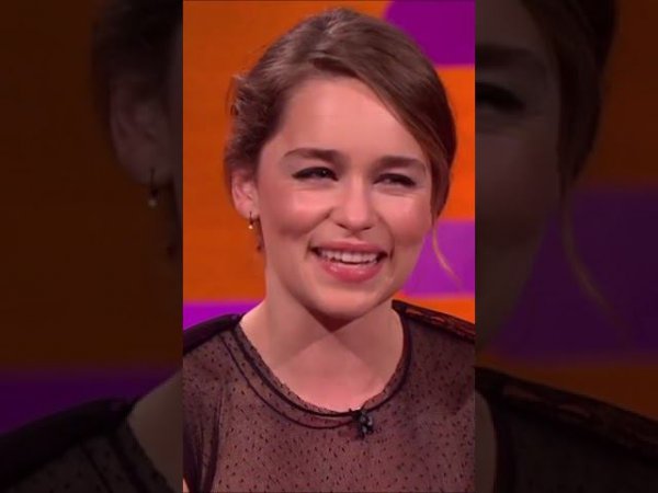 Emilia Clarke on the Graham Norton Show