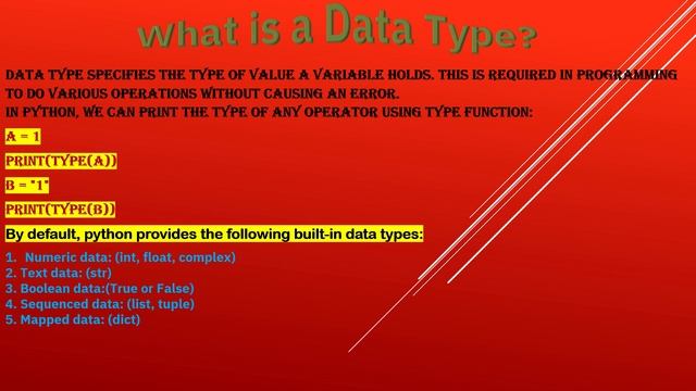 What is data type? #code #codewithshubham #python #india #coding  #pythoncode #indian #indiancoding