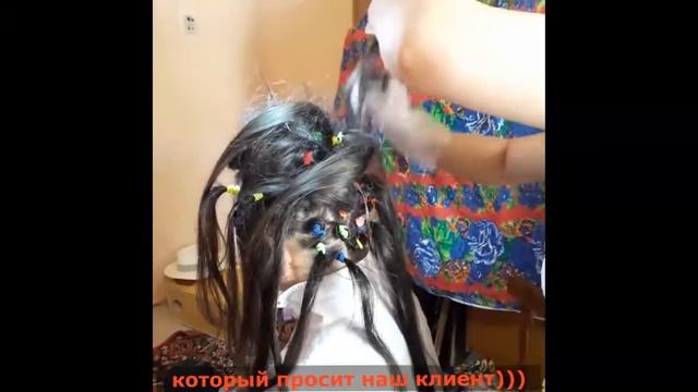 Красим пряди на красный. Мелирование легко дома. Покраска отдельных прядей