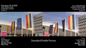 Panasonic HC-X1000 Vs  Sony HXR-NX100
