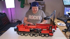 Mould King 17013 - 6-achsiger Mobilkran - Grove - kein Lego aber geil - Analoge Steuerung!
