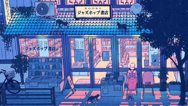night at the bookstore. [lofi / chillhop / anime mix] смотреть онлайн