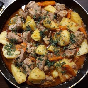 жаркое из индейки