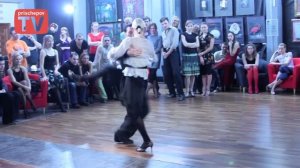 Alexander and Natalia Berezhnovi, Russia, Moscow, Milonga "Only good news", 20.12.2009