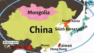 КАРТА МИР (Eastern Asia Region)