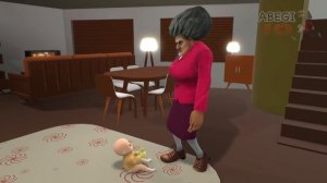 Granny, Scary Teacher vs Baby in Yellow  ★ Funny Horror Animation ★ Horror Cartoon