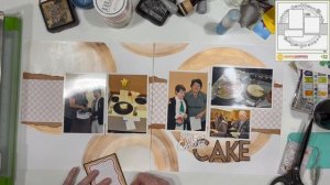 Scrapbooking Process Video: Say CheeseCake (Stretch the Sketch/Baby Got Scraps)