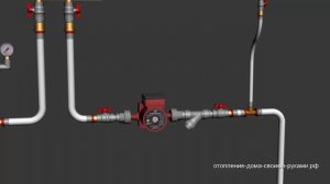 Двухтрубная система отопления из металлопластика