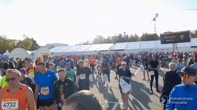 Московский марафон 2022, 42,2 км. 18.09.2022г.