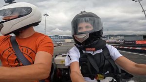 Заезд на двухместном карте на Картинге на Сочи Автодроме!