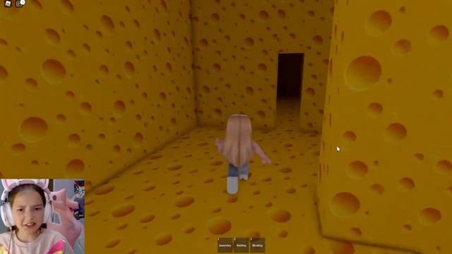 УЖАСНАЯ КРЫСА, Побег из сырного дома! Роблокс Cheese Escape смотреть онлайн
