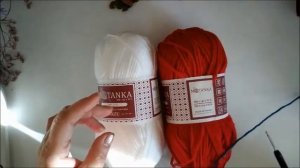 Мини МК по вязанию снеговика крючком,1-я часть