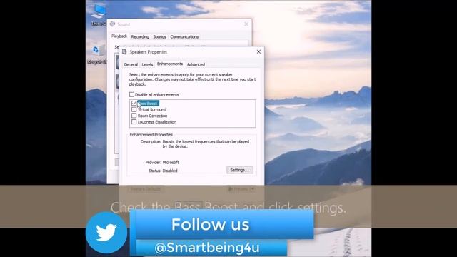 How to Boost Bass in Windows 10 | Activate hidden Bass Booster | Best setting increase sound free смотреть онлайн
