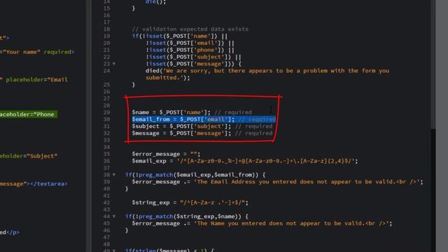 How to make Working HTML PHP Contact Form
