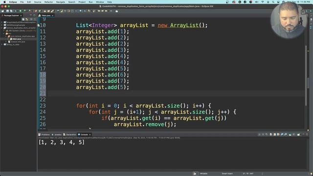 Removing Duplicates from ArrayList in Java: 2 Methods Explained | JAVA TUTORIAL