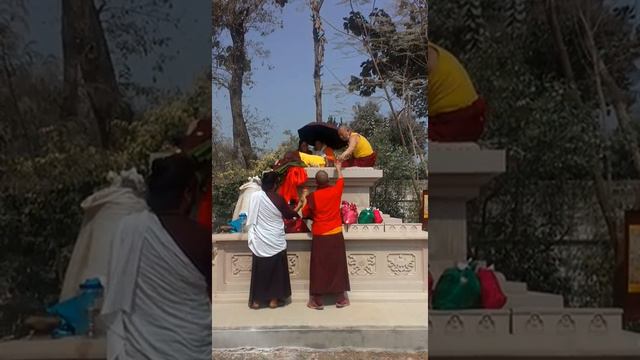 Khandro Kamala Rinpoche project in Sarnath (February 2018)