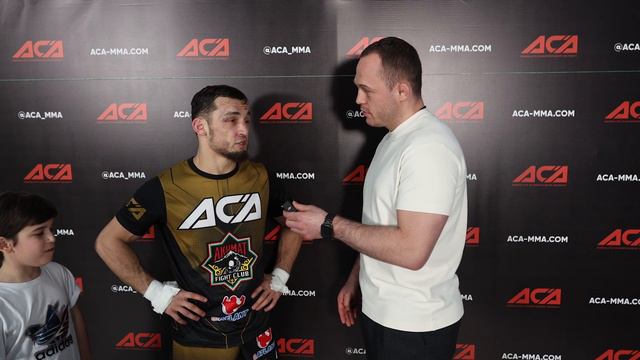 ACA 169: Мансур Хатуев | Слова после боя смотреть онлайн