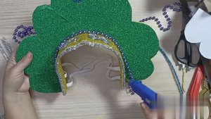 Кокошник из фоамирана!  christmas diy!