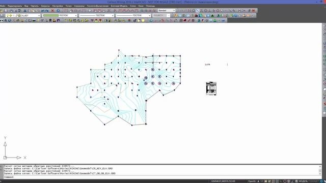 MINING | Создание пластовой 3D геомодели