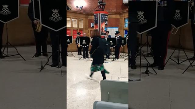 Royal Yeomanry Band | Marylebone Station London | Poppy Day | Sights and Sounds #shorts