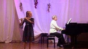 13 Бизе Менуэт, исп. Юля Клячина, конц. Зяблецева А.С.