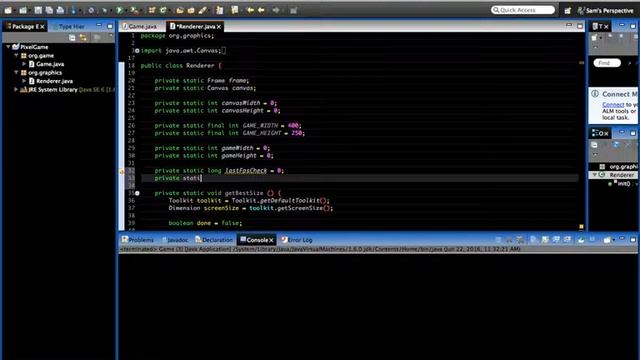 Java 2D Pixel Game Tutorial - Episode 5 - The FPS Counter смотреть онлайн