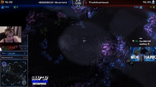 How I lost to Scarlett in Starcraft 2 PvZ смотреть онлайн