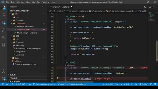 Quick Guide to Web API - Part 2 - Repository Pattern - Read API