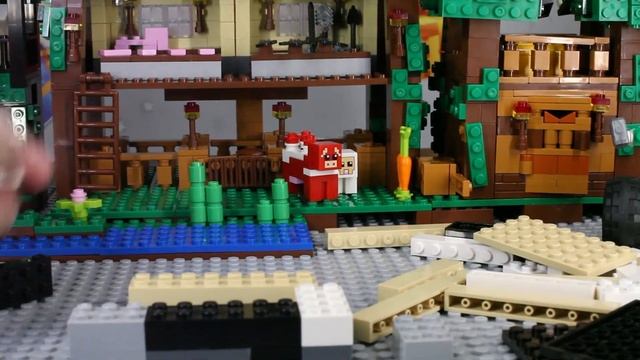 Конструктор LEGO МАЙНКРАФТ. Обзор Minecraft lego. Собираем и играем смотреть онлайн