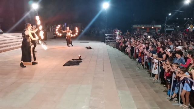 День города Нерехты: песни, огненное шоу, салют! (из прямой трансляции "НП" в ВК) смотреть онлайн