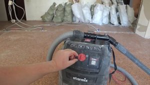 серия 3. Снёс крайнюю стену, уборка. Строительный пылесос starmix 1635 iPulse