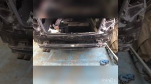 Ремонт задней части автомобиля Фольксваген пассат цц