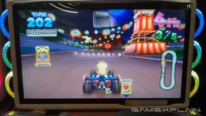 Mario Kart Arcade GP DX: Drum Course Gameplay (Japanese Arcade Game)