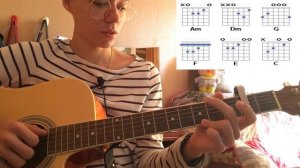 Кипелов-Я свободен на гитаре Разбор на гитаре БЕЗ БАРРЭ +Cover #гитара #кипелов #ясвободен #разбо