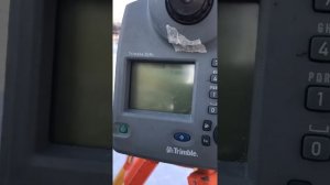 Trimble DiNi 03 на морозе в минус 28