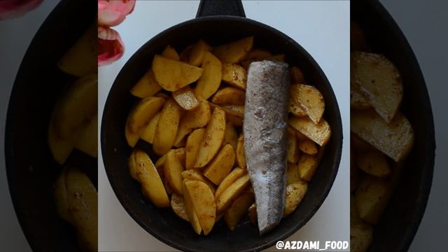 РЫБА ЗАПЕЧЕННАЯ С КАРТОФЕЛЕМ, ХЕК С КАРТОФЕЛЕМ, РЫБА В ДУХОВКЕ |ВИДЕО-РЕЦЕПТ|