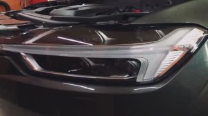 Прописка привязка установка фары MID FULL LED VOLVO XC60 SPA 2017 2018 2019 2020 2021 2022