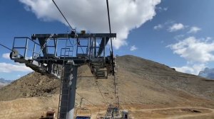 ДОМБАЙ 2020?. Подъем по канатной дороге.Домбай летом.Река Теберда.