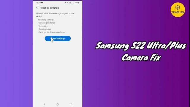 Samsung S22 Ultra/Plus CAMERA ERROR FiX смотреть онлайн
