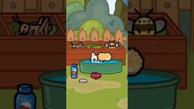 bath day for a kitten ?? || toca life World #shorts