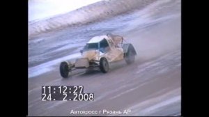 Автокросс Русская зима 2008 багги 2-финал