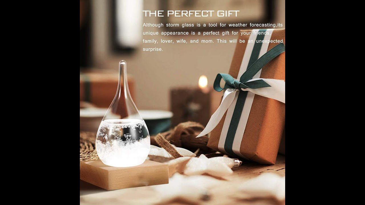 Декоративный барометр Tempest Glass для прогнозирования погоды с Aliexpress!#shorts смотреть онлайн