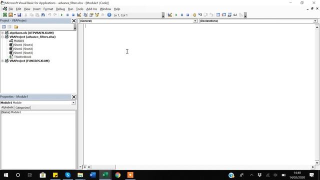 25. VBA Advanced Filters
