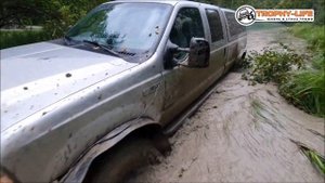 МОНСТР FORD F350 на бездорожье против внедорожников Джип УАЗ Тойота 4х4 покатушка Трофи-лайф 2021