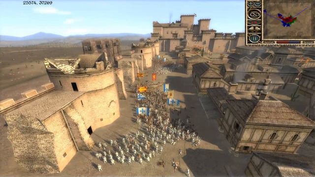 Medieval 2 Total War Online Battles #223 (2v3 Siege) - New World Order смотреть онлайн