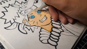 Как нарисовать Наруто/ Naruto sketching