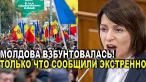 Ничего себе! Молдова взбунтовалась - Санду такого не ожидала! Кишинев не стал молчать!